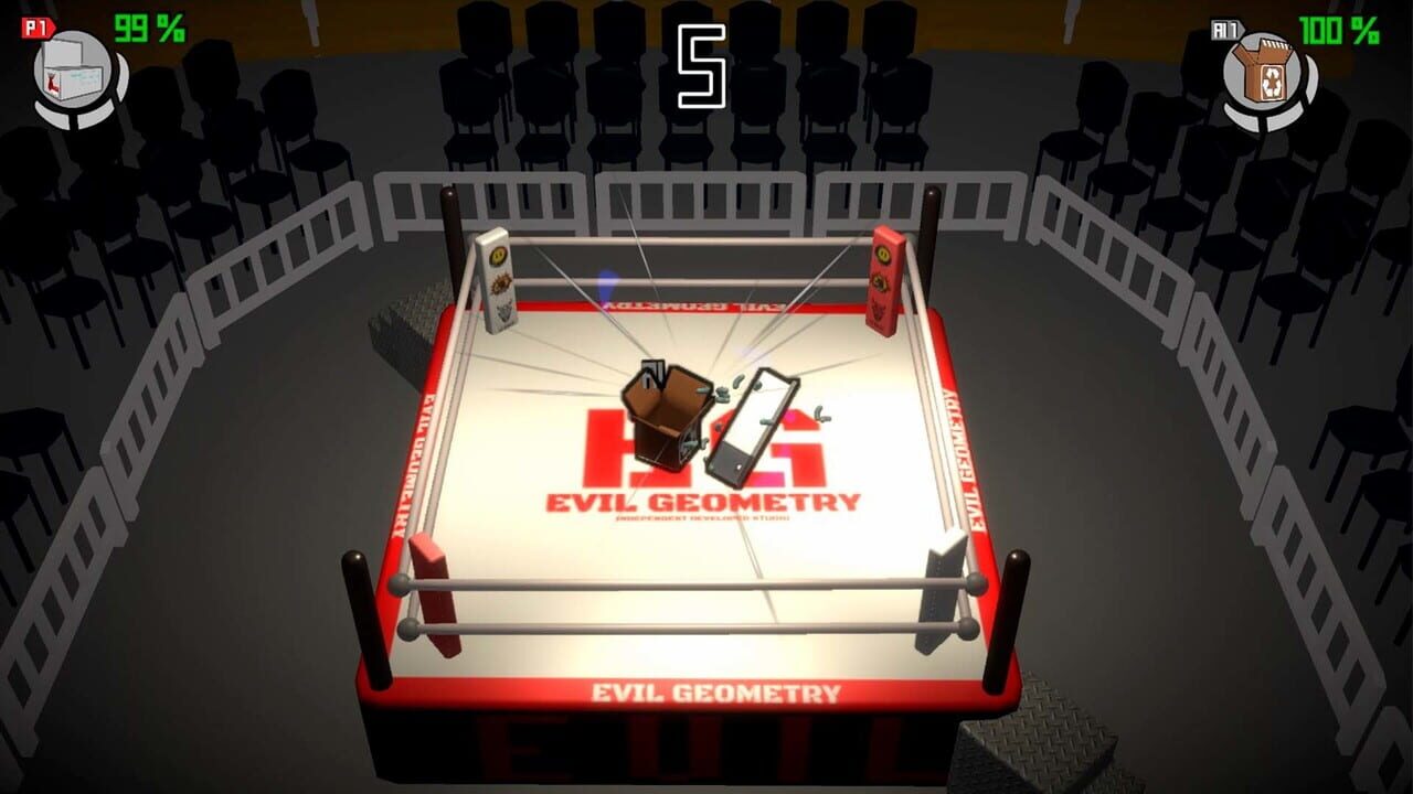 Wrestling Cardboard Championship