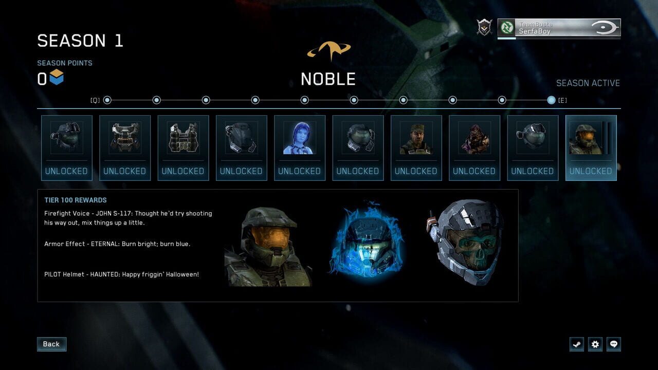 Halo: The Master Chief Collection Season 1 – Noble