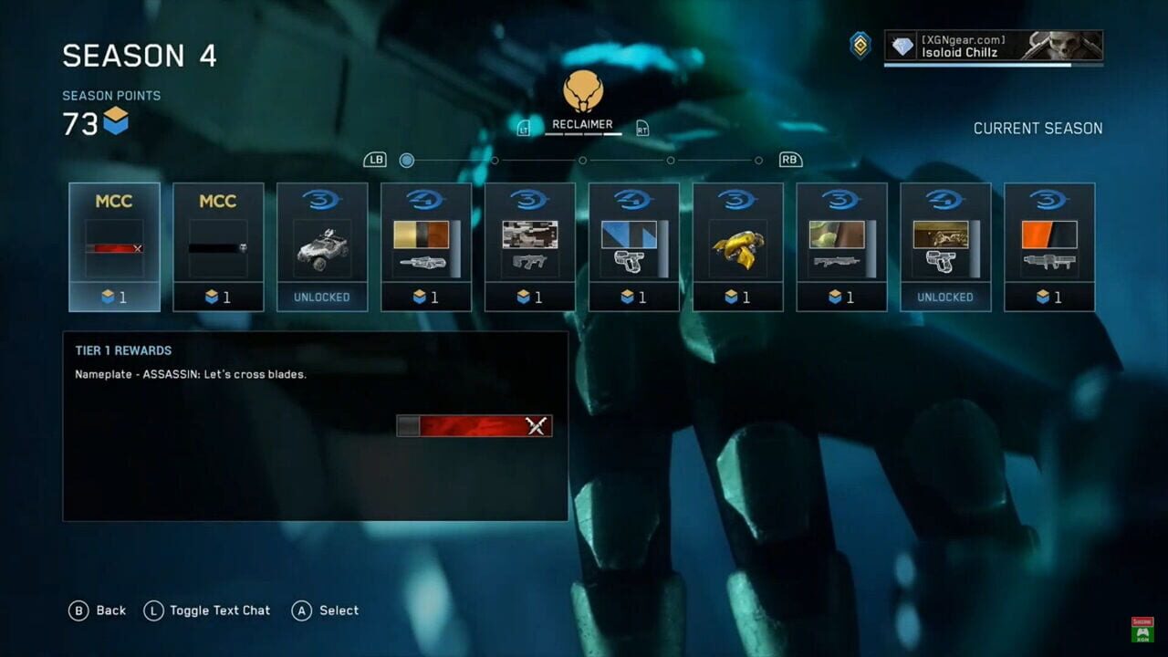 Halo: The Master Chief Collection Season 4 – Reclaimer