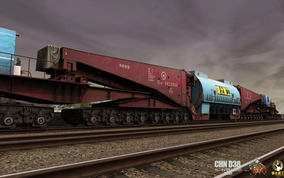 Trainz Railroad Simulator 2022: China D38 Schnabel Car – Full Pack