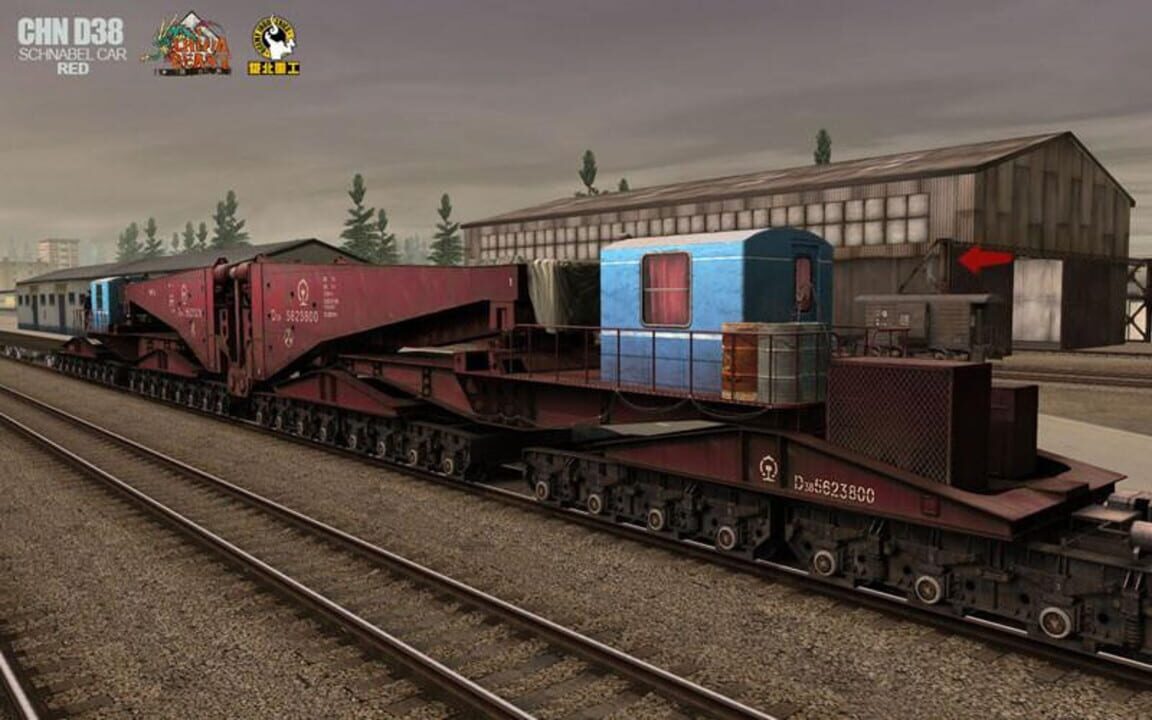 Trainz Railroad Simulator 2022: China D38 Schnabel Car – Full Pack