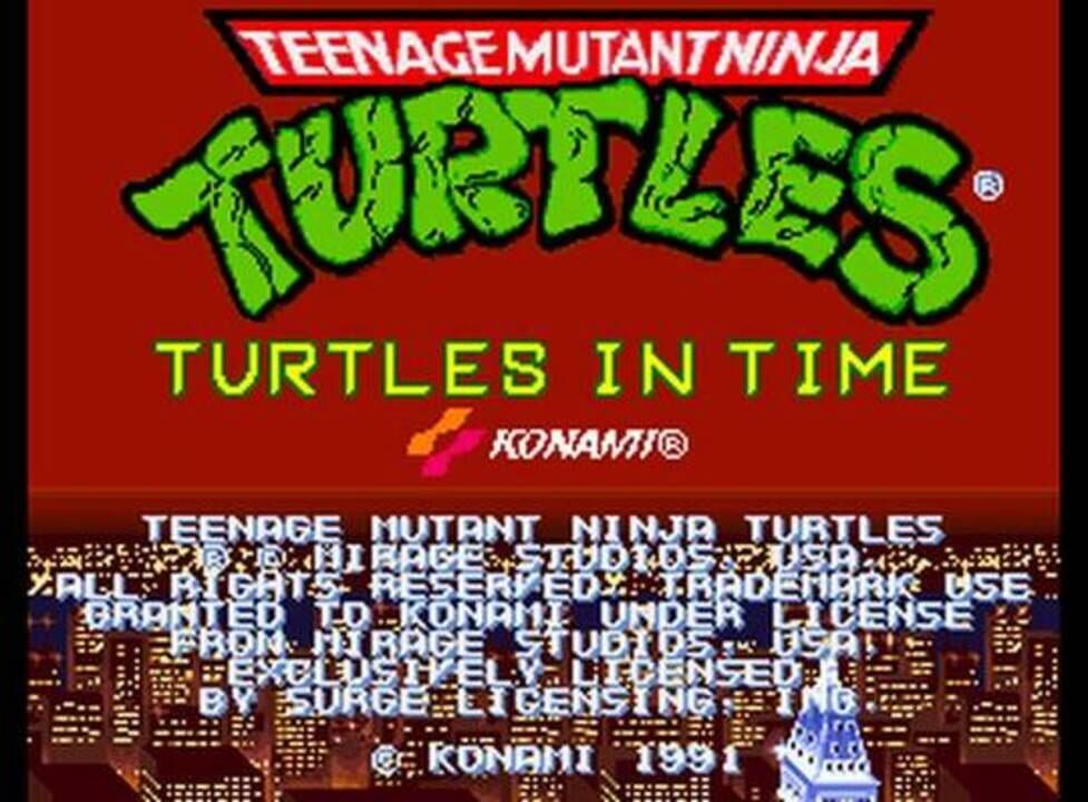 Teenage Mutant Ninja Turtles: Turtles in Time