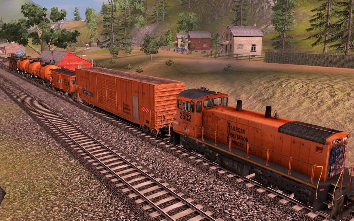 Trainz Railroad Simulator 2022: RVSX Vegetation Control Train