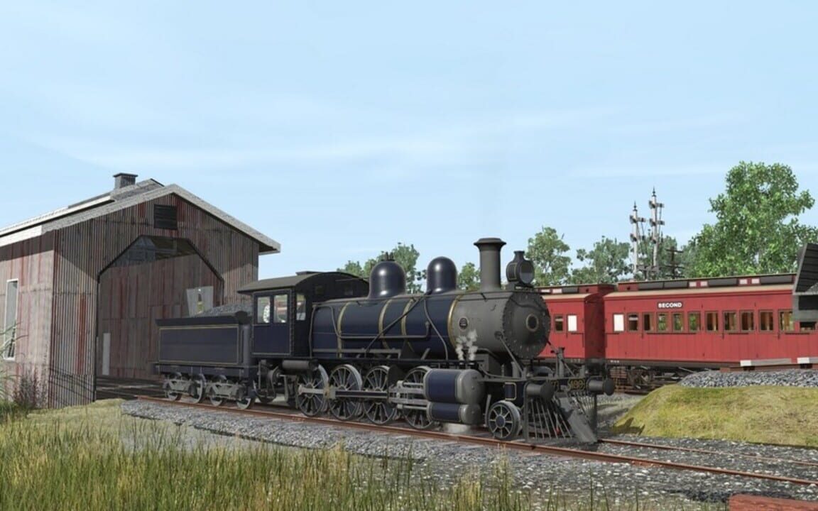 Trainz Railroad Simulator 2022: ZecRail V499 Blue & Gold and Christmas 2019