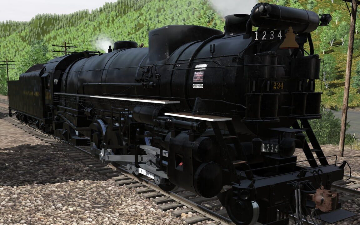Trainz Railroad Simulator 2022: Chesapeake & Ohio K3-K3a 2-8-2
