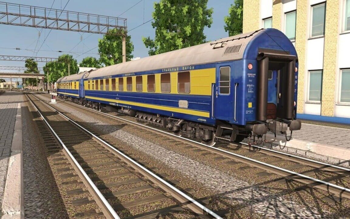 Trainz Railroad Simulator 2022: RZD-UZ-RIC Wagons Praha