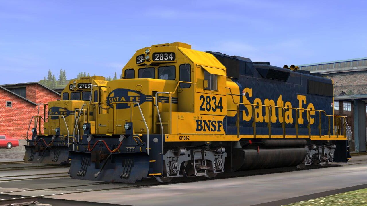 Trainz Plus: ATSF GP38-2 Santa FE