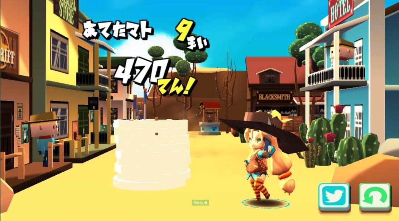 Unity-chan no Knife Nage Master