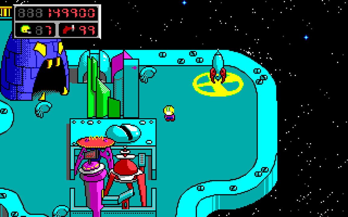 Commander Keen in Aliens Ate My Baby Sitter!