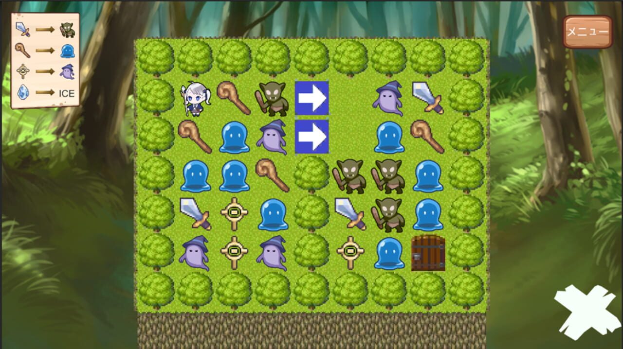 Wacha-wacha Puzzle: Neito to Norowareshi Shukufuku no Mori