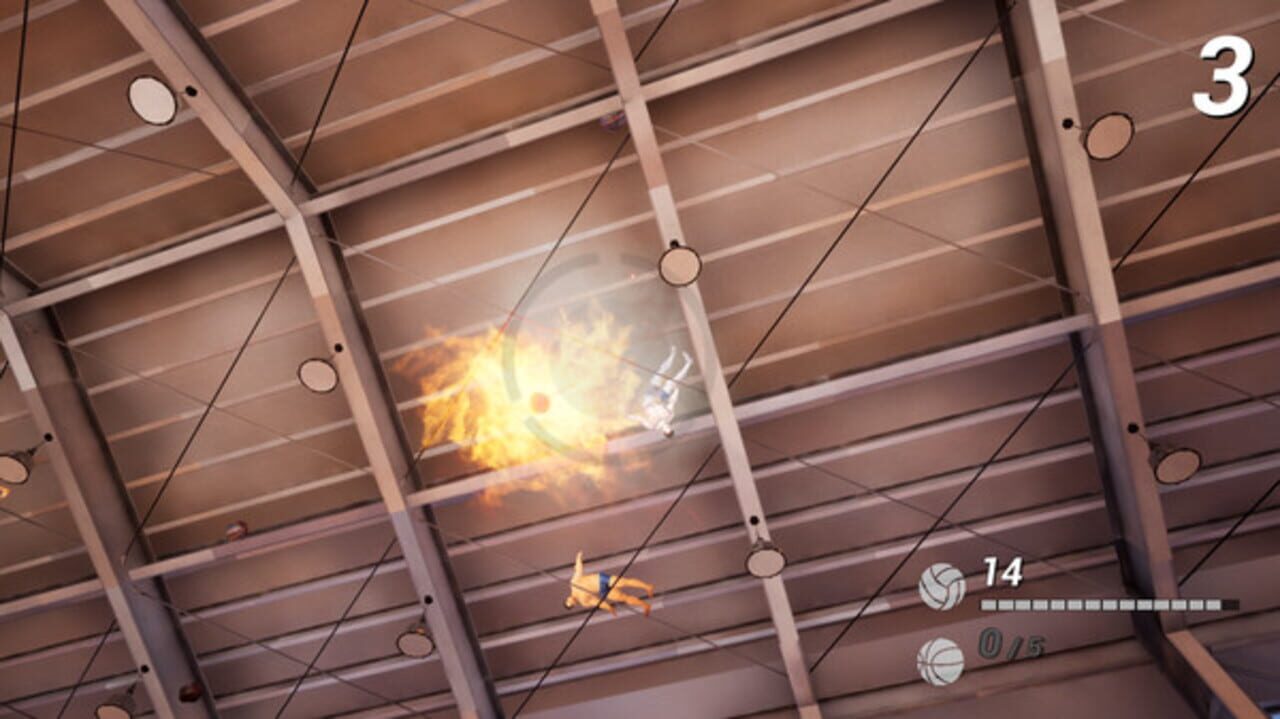 A Game That Saves the Muscles Caught in the Ceiling of the Gymnasium