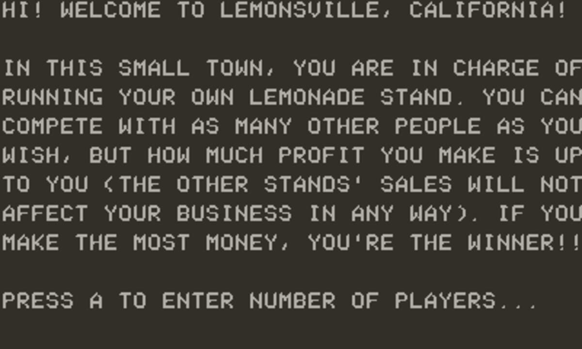 Lemonade Stand