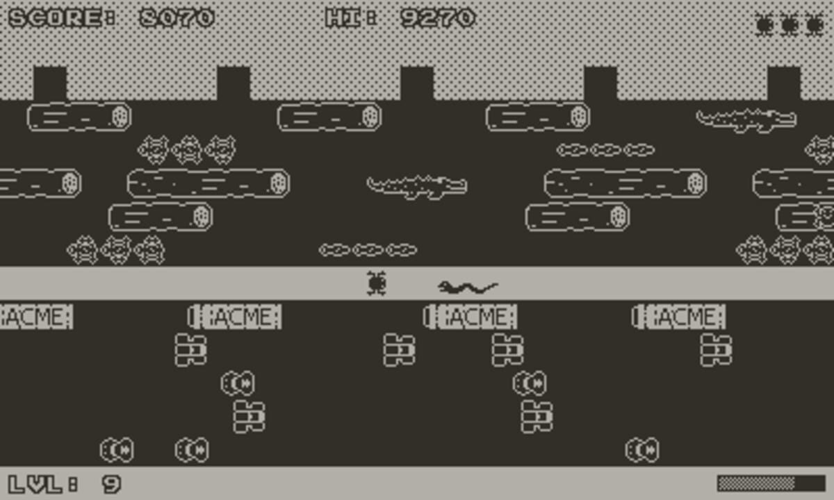 OneBit Frogger