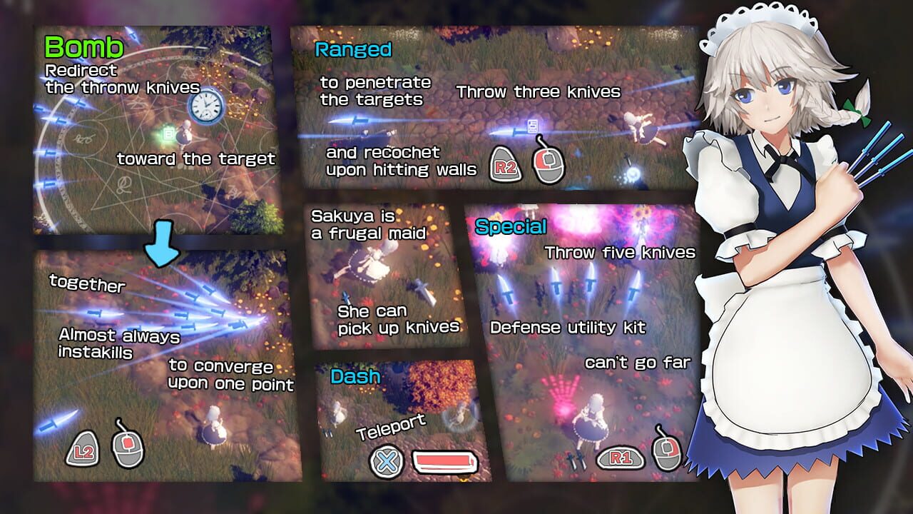 The Disappearing of Gensokyo: Sakuya, Koishi, Suika