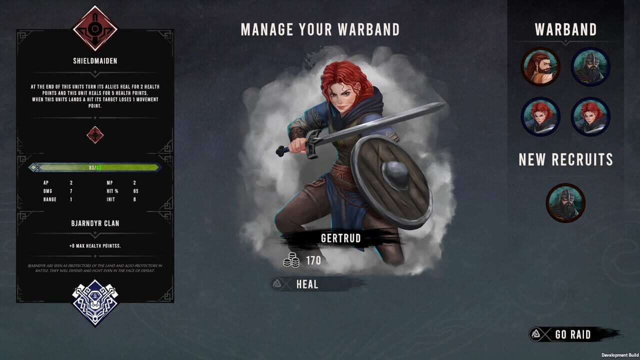 Ruadh: Warbands