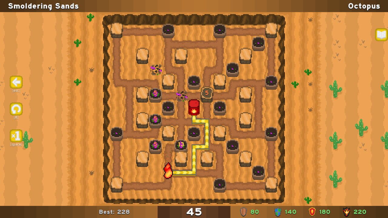 Maze Ablaze