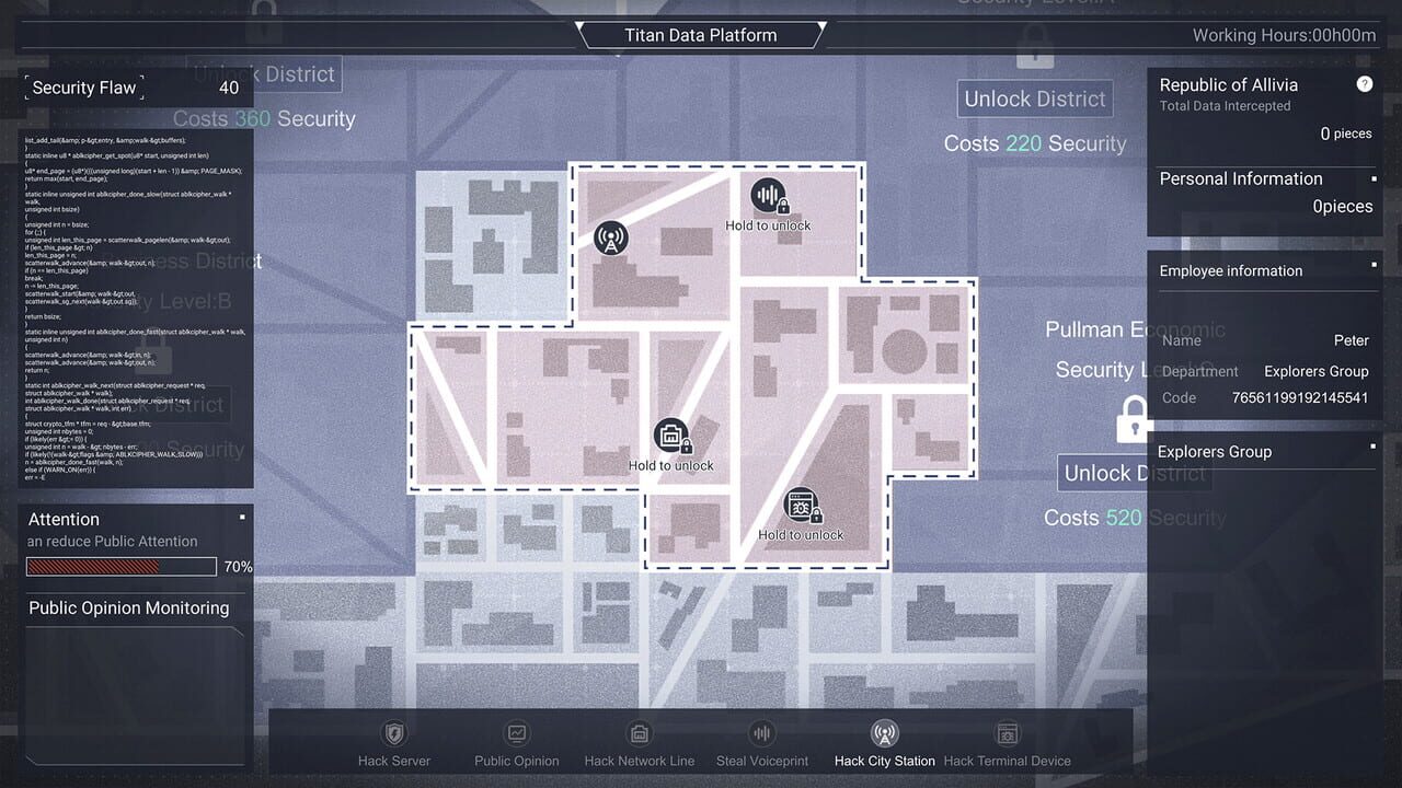 Cyber Manhunt: A Company Man of Titan