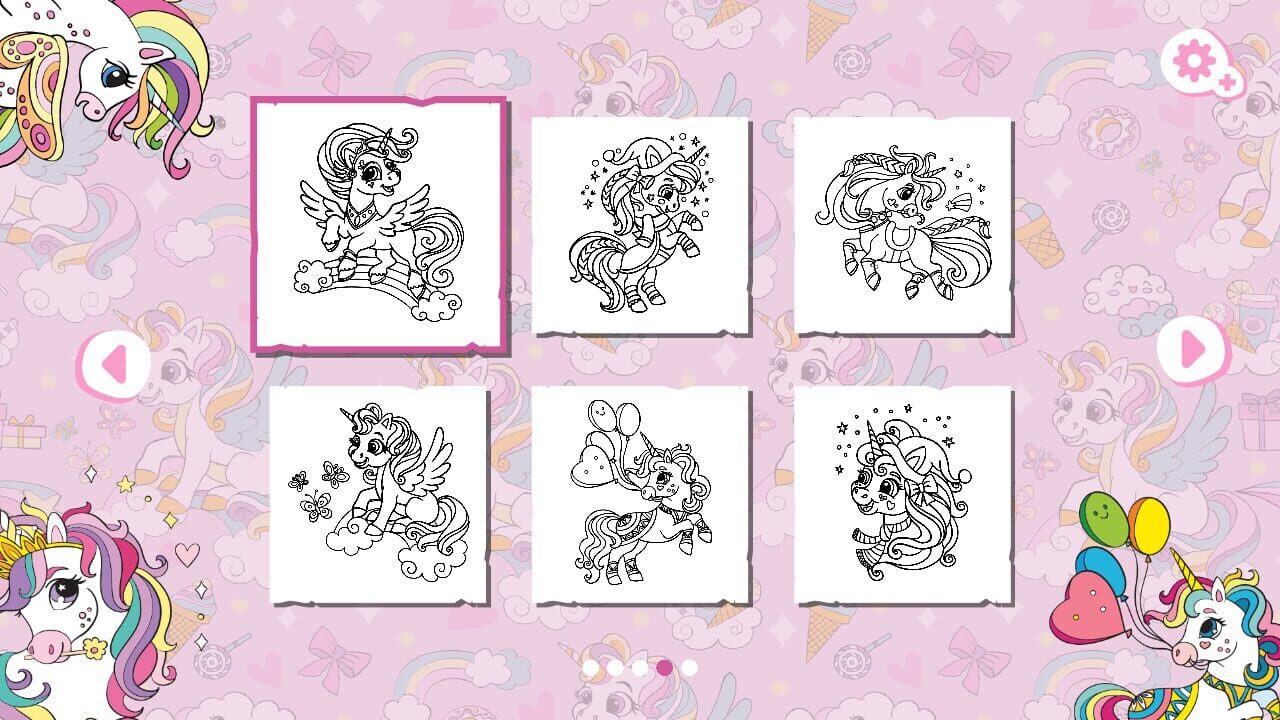 My Cute Unicorns: Coloring Book