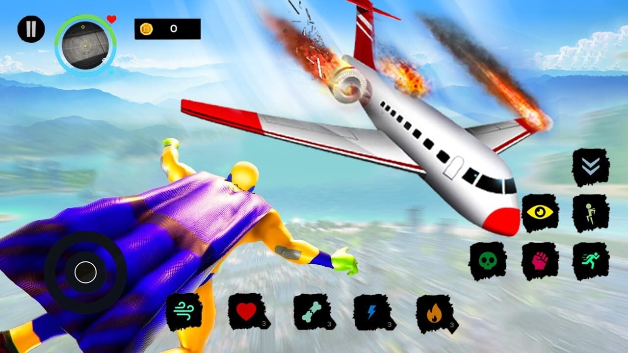 City Super Hero 3D: Flying Legend Warriors Deluxe Simulator
