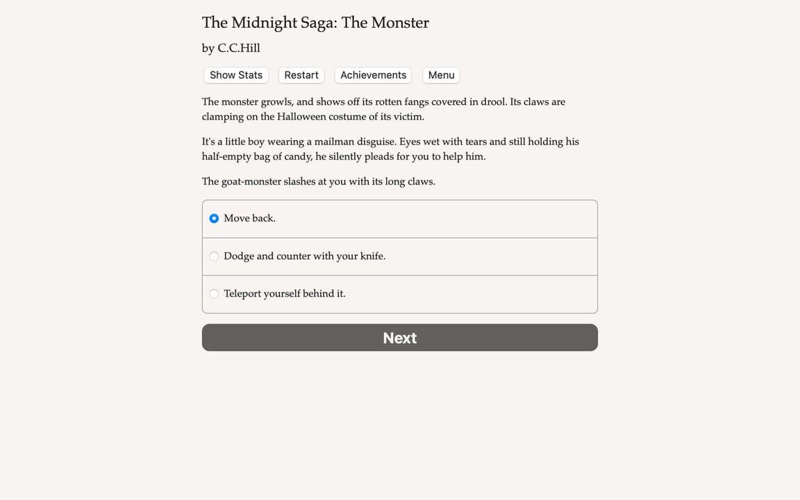Midnight Saga: The Monster