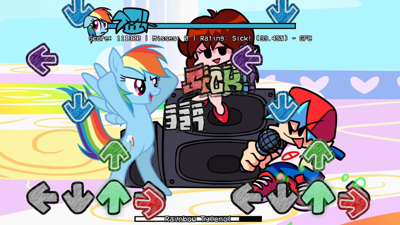 Rainbow Dash Tylenol