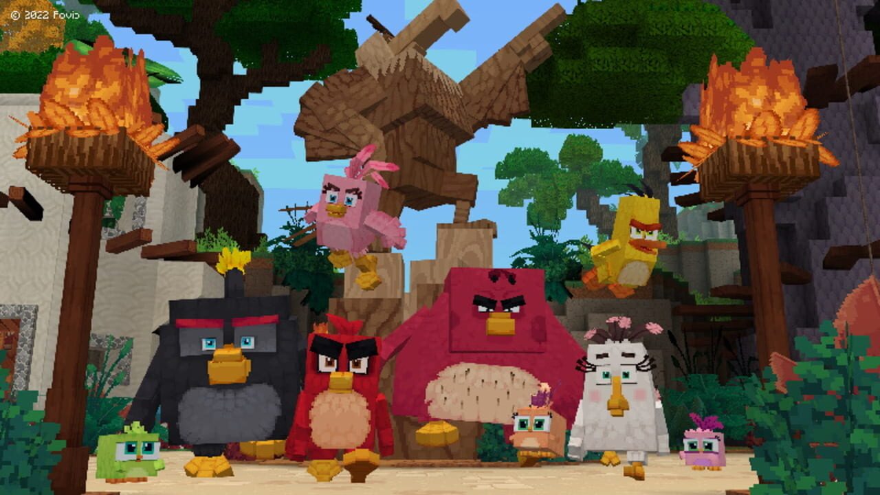 Minecraft: Angry Birds