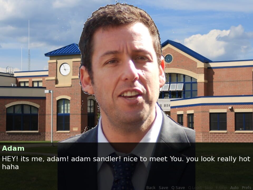 Adam Sandler Dating Sim