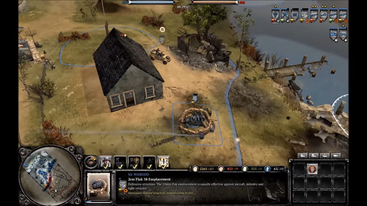Company of Heroes 2: OKW Commander – Fortifications Doctrine