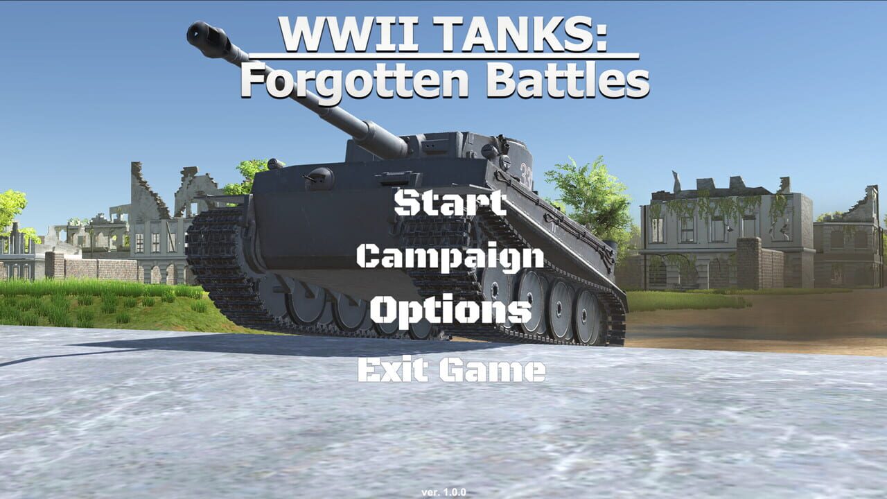 WWII Tanks: Forgotten Battles