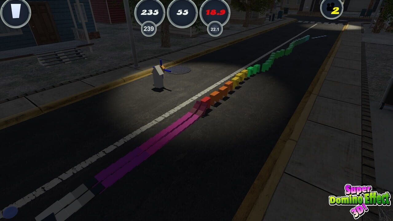 Super Domino Effect 3D