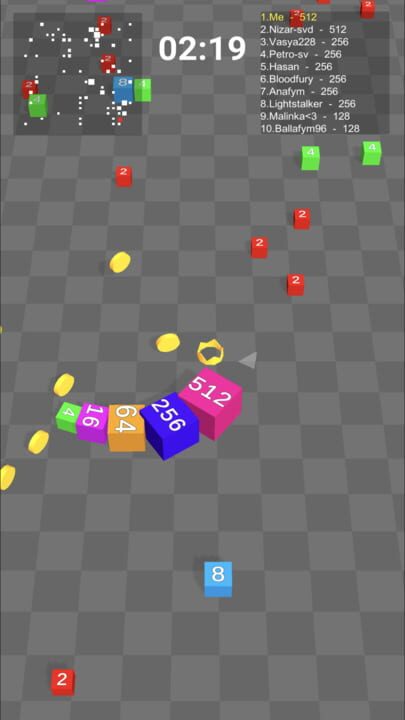 Cube Arena 2048: Merge Numbers