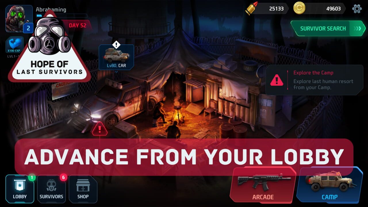 Hope of Last Survivors: Game