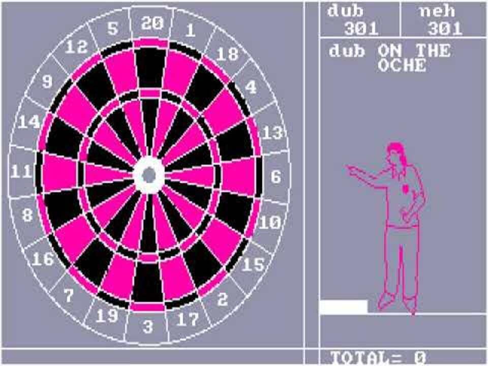 On the oche