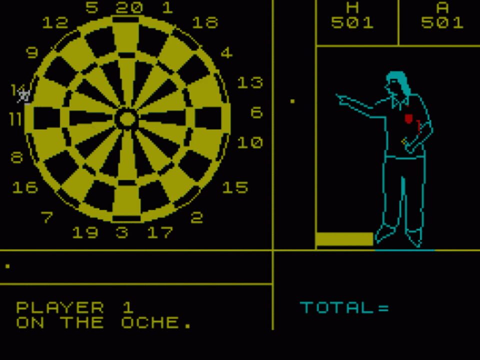 On the oche