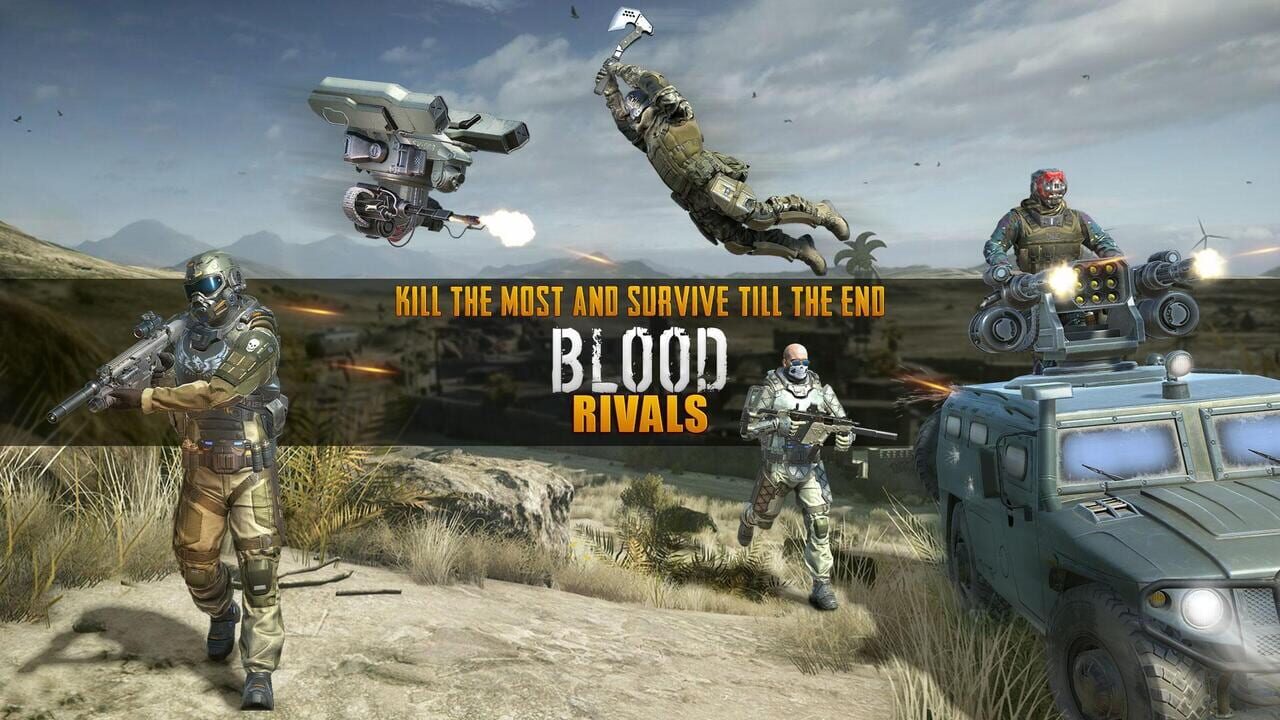 Blood Rivals: Survival Battleground Shooting Games
