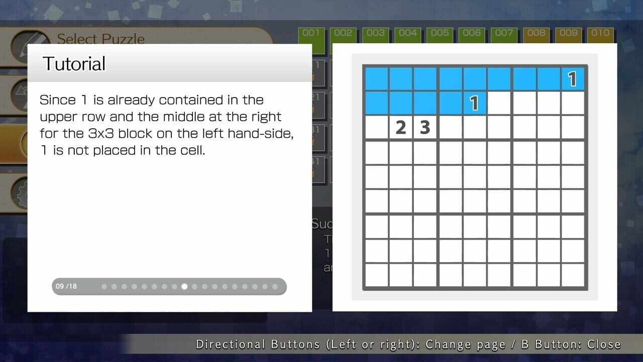 Puzzle by Nikoli W: Sudoku