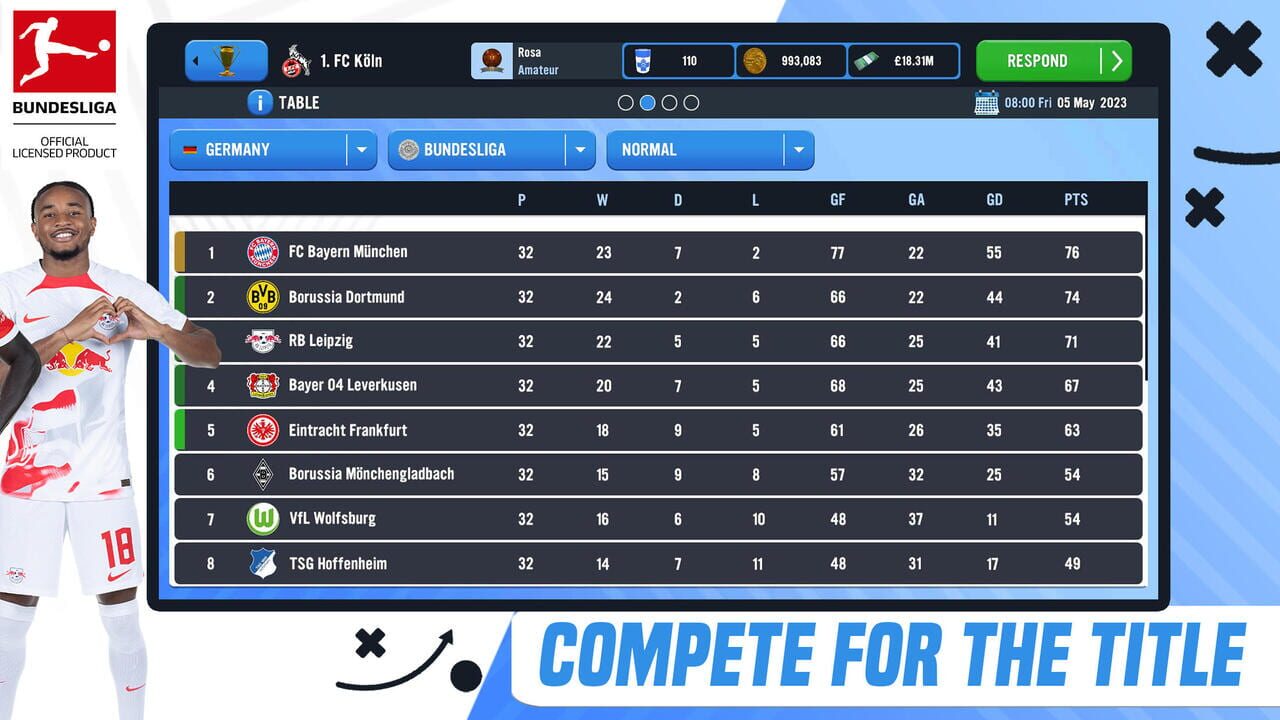 Soccer Manager 2023: Football