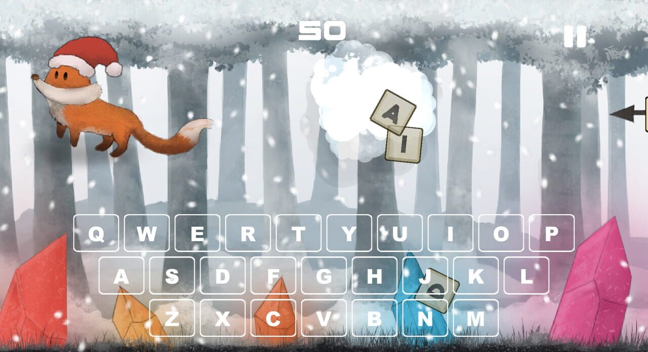 Red Fox and the Four Seasons: Typing Game