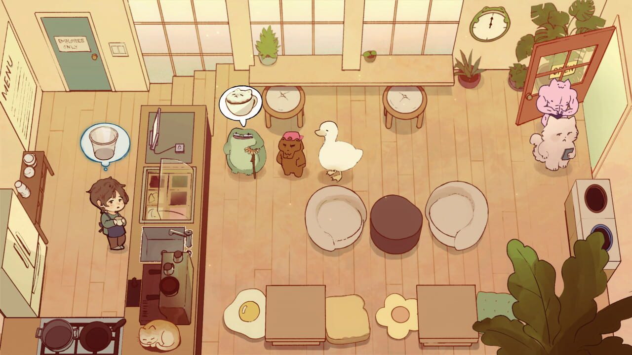 An Average Day at the Cat Café