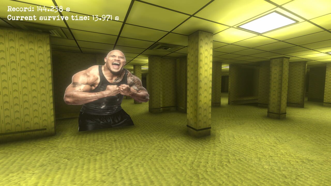 Nextbots In Backrooms: Obunga