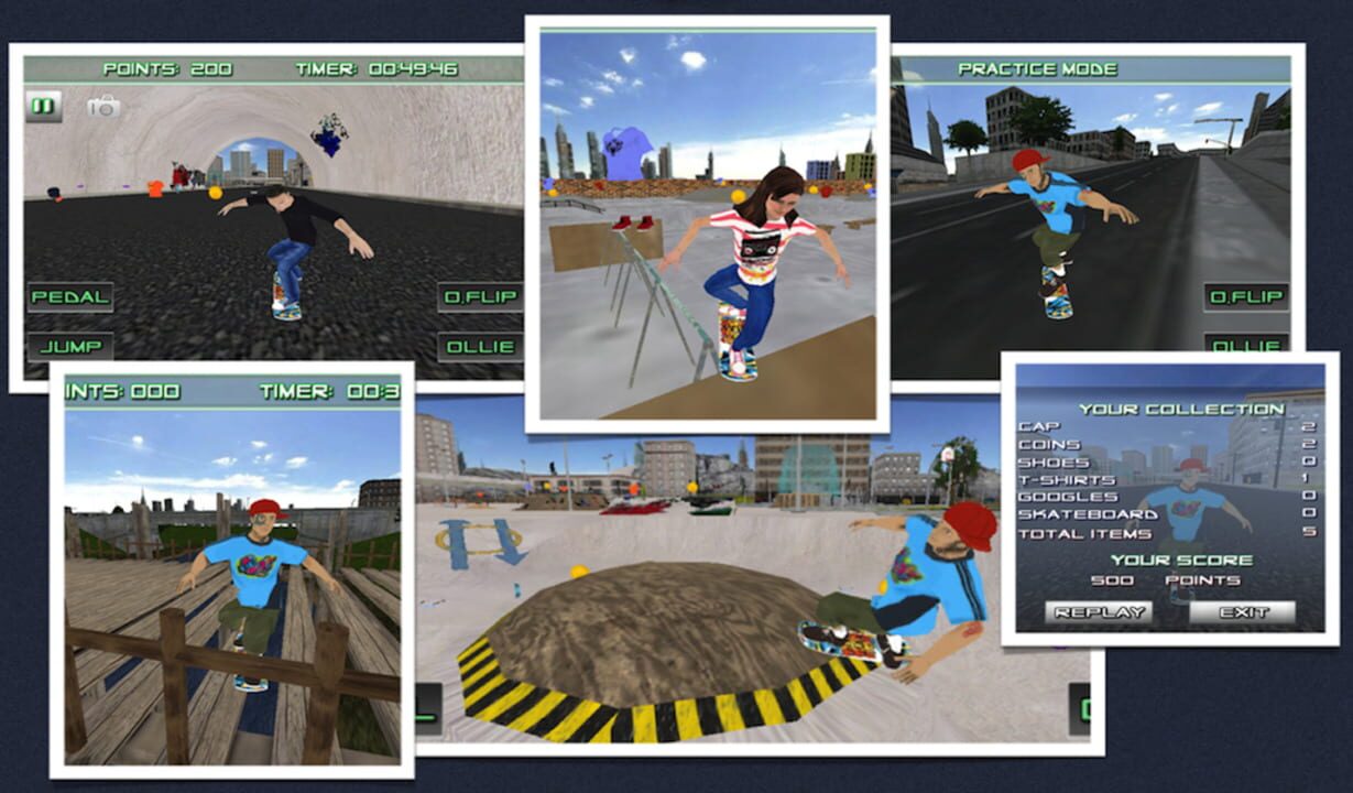 Skateboard 3D – Skater Die Hard Skate Boarding Game