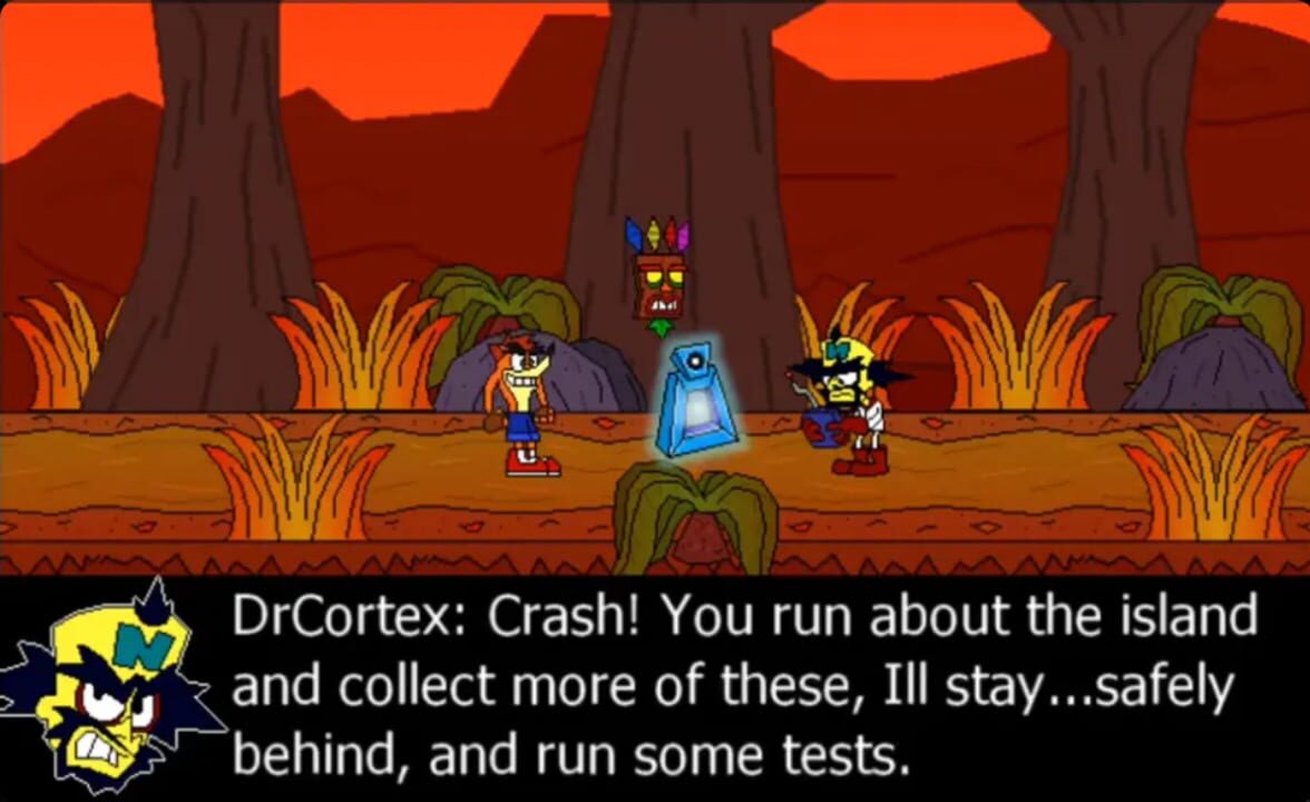 Crash Bandicoot Psyched Out