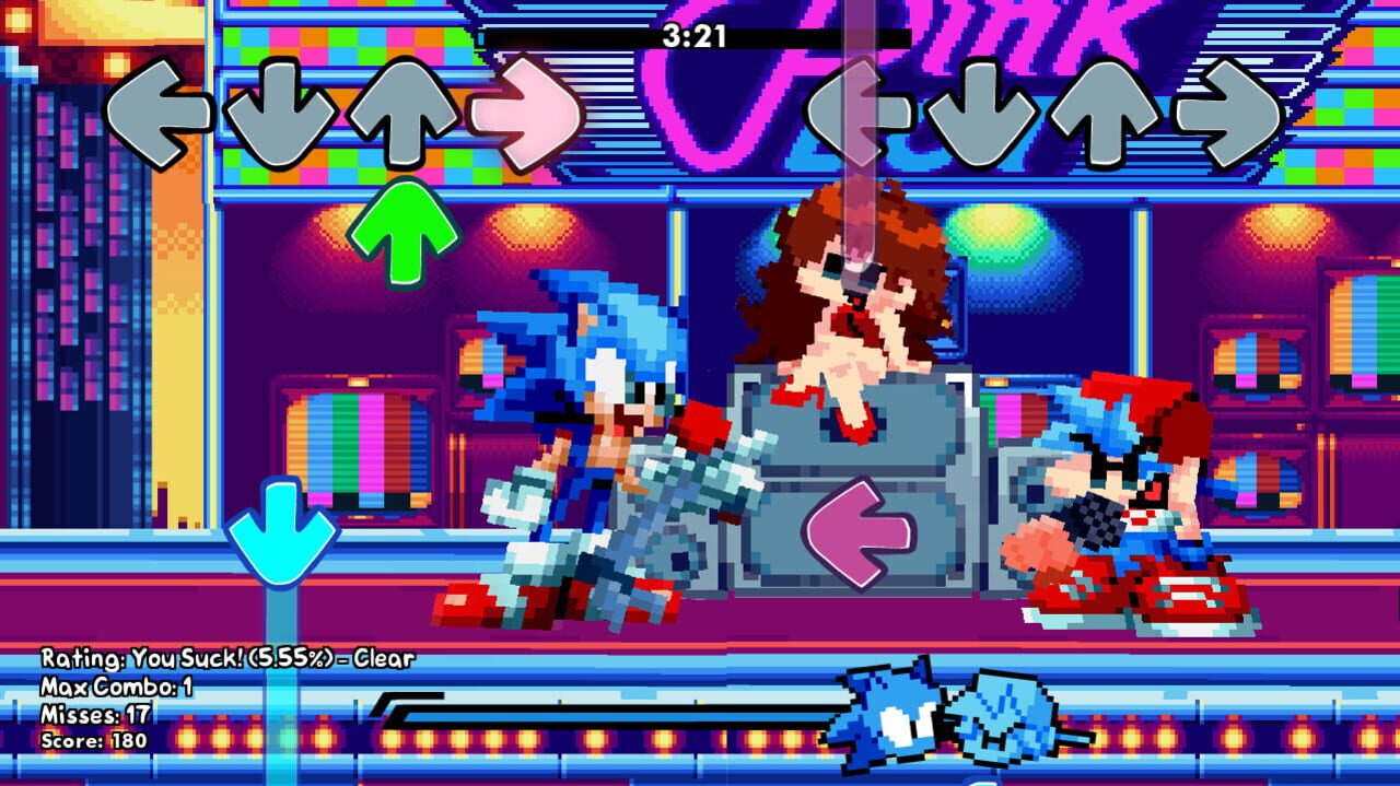 VS Sonic: Dash & Spin