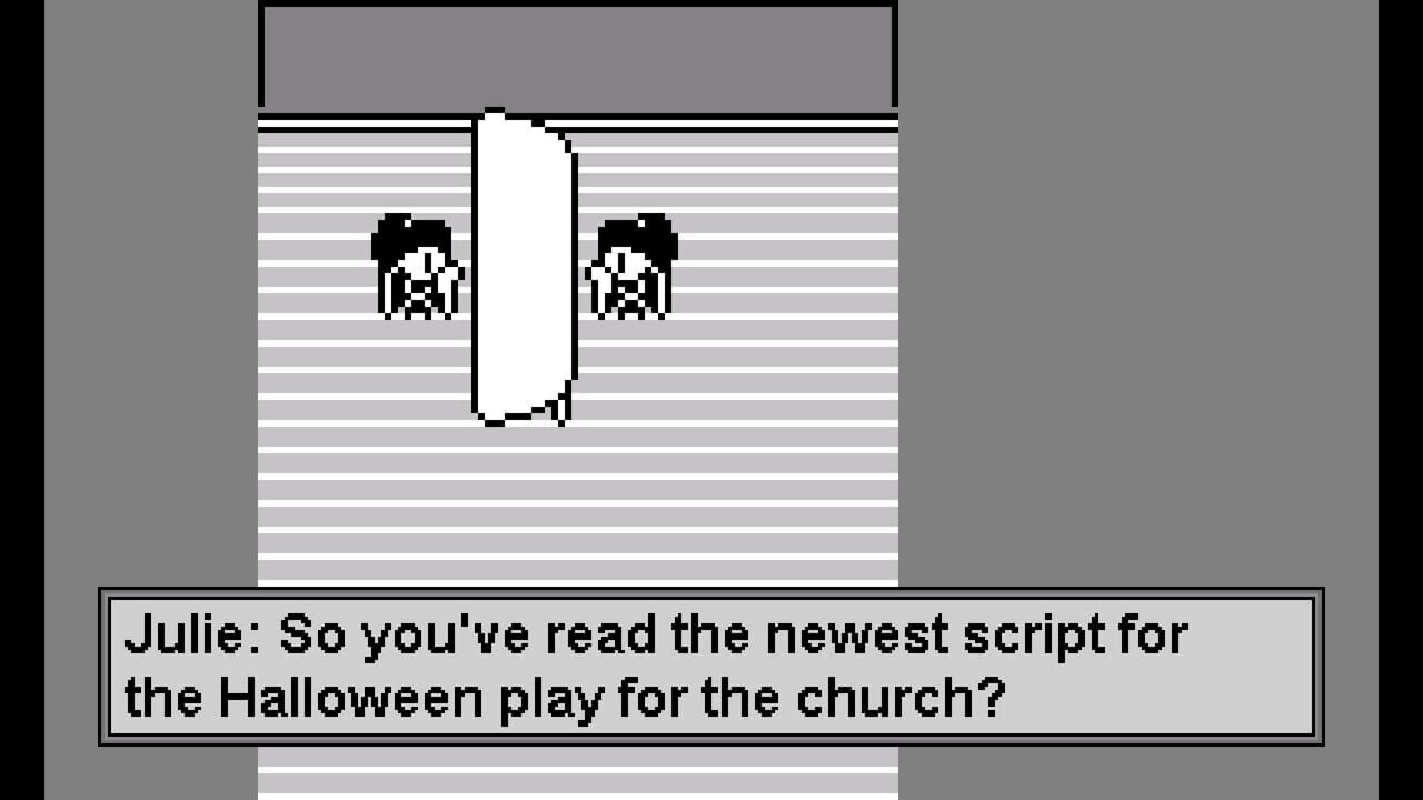 Welcome to Erin’s Story in the World of Our Church and Halloween: Visual Novel