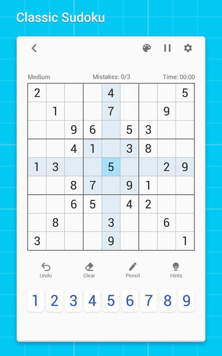 Sudoku: Classic Sudoku Puzzle