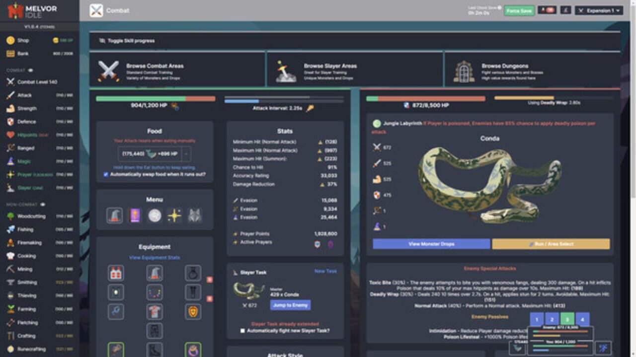 Melvor Idle: Throne of the Herald