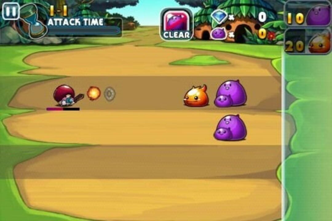 Slime vs. Mushroom 2