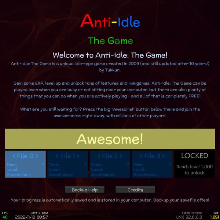 Anti-Idle: The Game