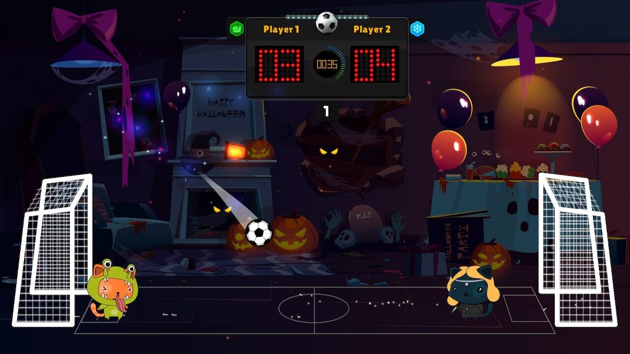 Kitten’s Head Football: Spooky Edition