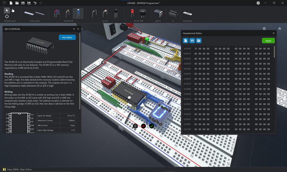 Crumb Circuit Simulator